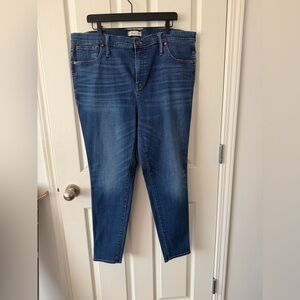 Madewell High Rise Skinny Jeans